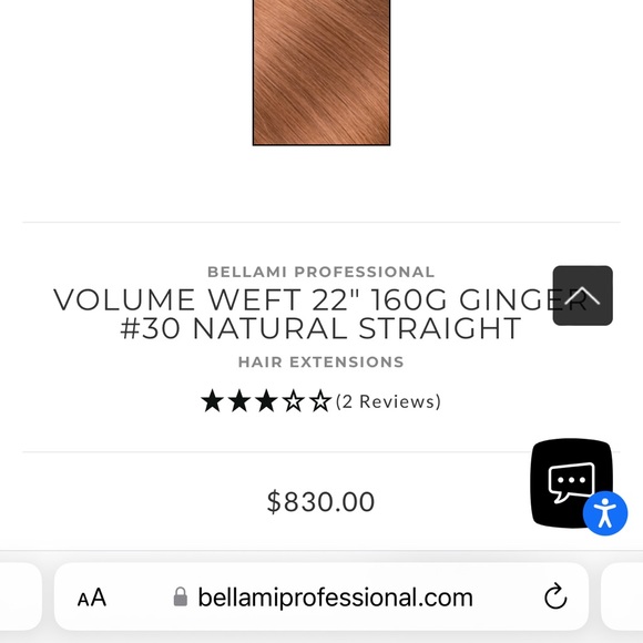 SEALED BRAND NEW UNOPENED BOX. Volume weft 22” Ginger - Picture 5 of 6